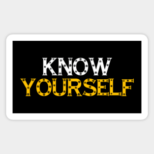 Know yourself Sticker